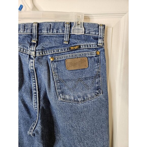 Wrangler George Strait Cowboy Cut Jeans 31x36 Cowboy Rodeo Western Straight Leg - Picture 9 of 11